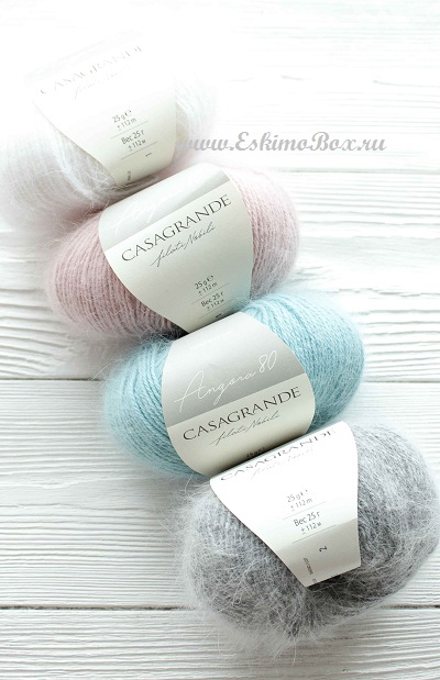 Пряжа Casagrande Angora 80 Пряжа Casagrande Angora 80
